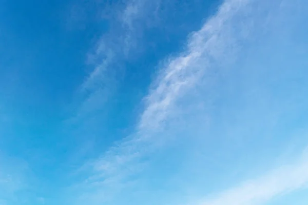 Blue sky with clouds.