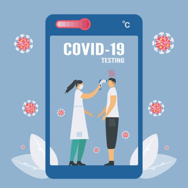 Coronavirus veya COVID-19. Bu hastalık yeni bir hastalık. Ve akciğerleri yok eder. Teşhis testi. Belirtiler öksürük, yüksek ateş ve nefes darlığı..