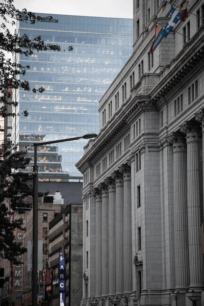 Centro de Montreal Quebec Canadá — Foto de Stock