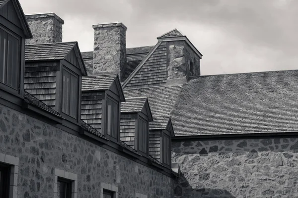 Ancien fort médiéval au Canada — Photo