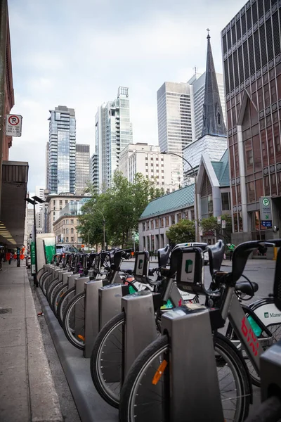 Downtown Montreal in Quebec Canada