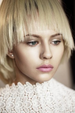 Bir kadın portresi.