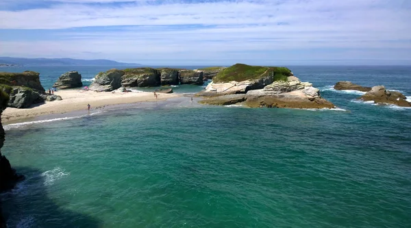 As Illas Beach in Ribadeo, Spain — Stock Photo, Image