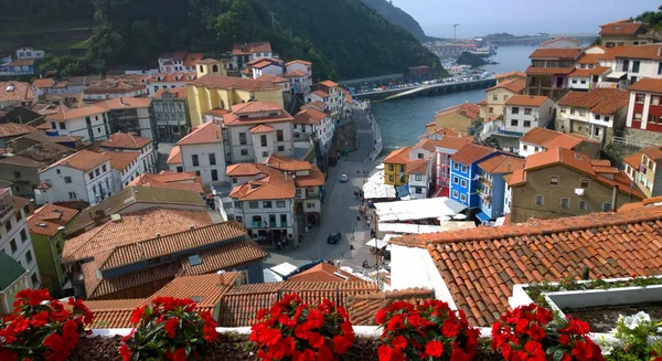 Paesaggio di Cudillero — Foto Stock