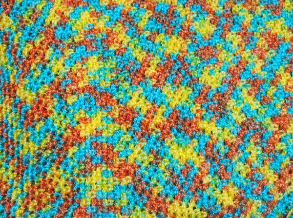 Texture of knitting wool — Stock Photo, Image