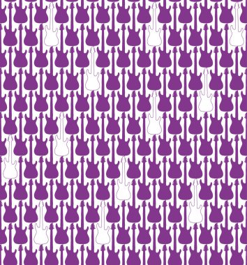 Kusursuz gitarlar vektör arkaplanı 