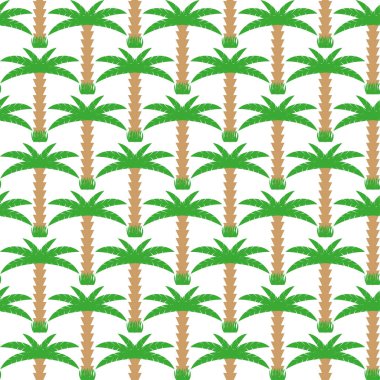 Avuç içleriyle kusursuz tropikal desen