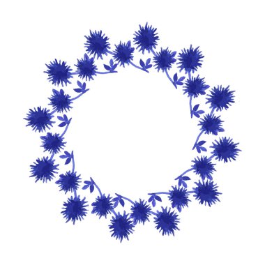 Vektör suluboya çerçevesi 