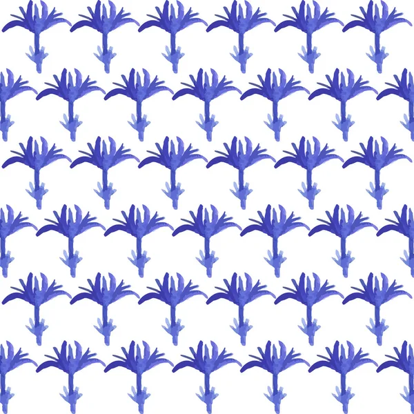 ベクトル水彩花柄 — ストックベクタ