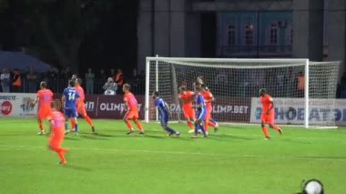 Kursk, Rusya Federasyonu - Eyl 20, 2017: Cska Moskova ve Avangard Kursk arasında bir futbol maçı