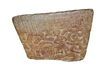 Bir Viking Runestone örneği