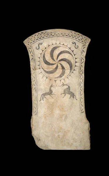 Contoh Dari Batu Runestone Viking — Stok Foto
