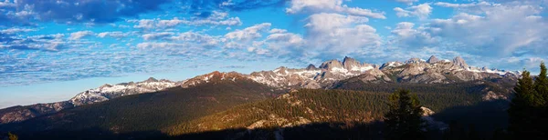 Dawn Minarets Mammoth Lake California — Stock Photo, Image