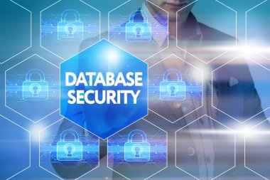 İş, teknoloji, internet ve ağ kavramı. Businessm