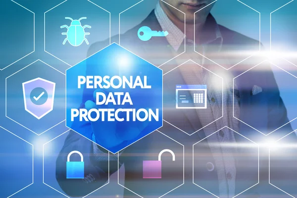 İş, teknoloji, internet ve ağ kavramı. Businessm