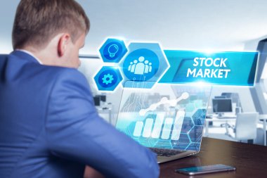 İş, teknoloji, internet ve ağ kavramı. Genç otobüs