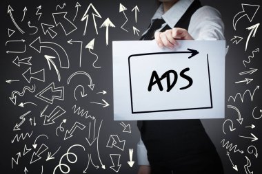 Teknoloji, internet, iş ve pazarlama. Genç iş wom