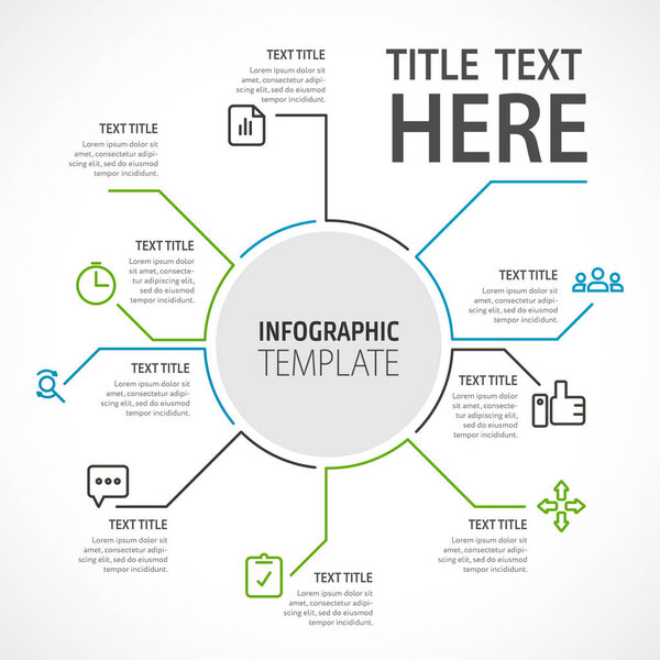 Business infographic concept - vector set of infographic element