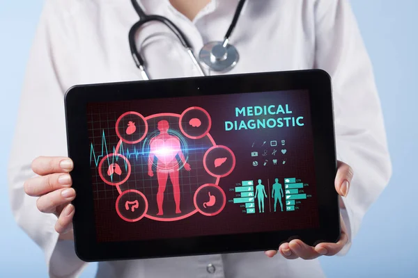의료 의료 개념-의학 혁신 메디의 상징 — 스톡 사진