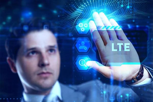 Business, Technology, Internet and network concept. LTE band, mobile internet and telecommunication — Stock Photo, Image