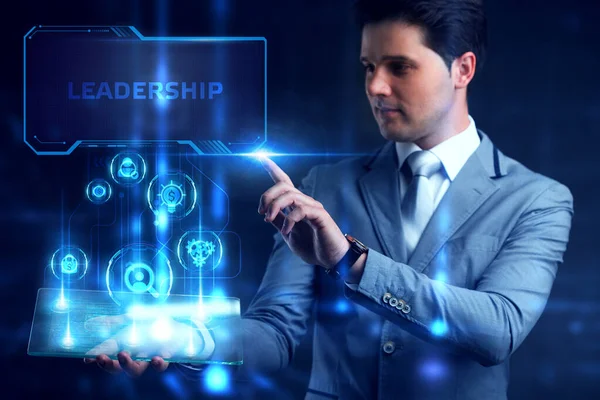 Business, Technologie, Internet et concept de réseau. Leadership gestion des affaires. — Photo