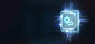 İş, Teknoloji, İnternet ve ağ konsepti. Otomasyon S