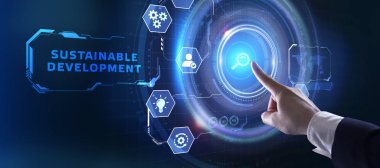 İş, Teknoloji, İnternet ve ağ konsepti. Dijital İşaret