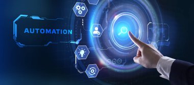 İş, Teknoloji, İnternet ve ağ konsepti. Dijital İşaret