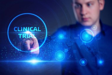 Ekonomi, teknoloji, Internet ve ağ kavramı. İş adamı