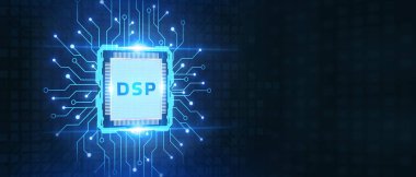 DSP - Talep Tarafı Platformu. İş, Teknoloji, İnternet ve ağ kavramı.