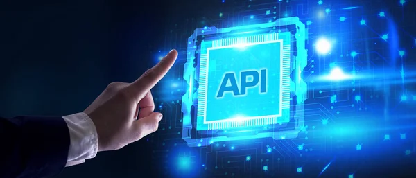 Api Interface Programmation Applications Outil Développement Logiciel Business Technologie Moderne — Photo