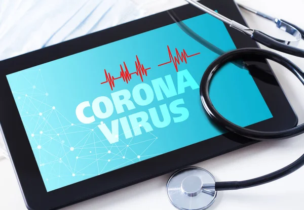 Coronavirus 2019 Ncov Epidemia Virus Corona Virus Epidemico Sindrome Respiratoria — Foto Stock