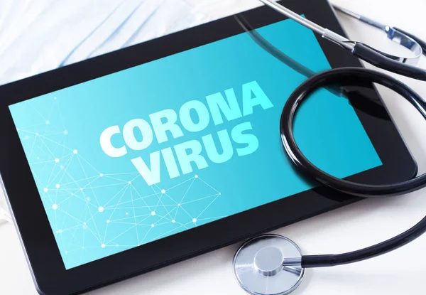 Coronavirus 2019 Ncov Inglês Surto Vírus Corona Vírus Epidémico Síndrome — Fotografia de Stock