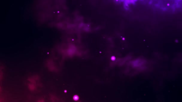 Puffs Inchados Coloridos Fumaça Elemento Sobreposição Vfx Espectro Luz Colorido — Vídeo de Stock