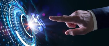 5G ağı konsepti, yüksek hızlı mobil internet, yeni nesil ağlar. İş, modern teknoloji, İnternet ve ağ kurma kavramı.