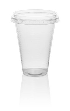 Plastik şeffaf tek kullanımlık bardak