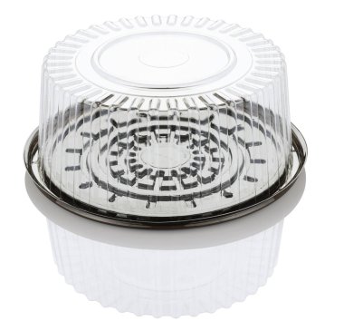 boş şeffaf plastik pasta kutusu 