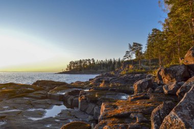 Sunset bulvarında Valaam Adası, Karelya