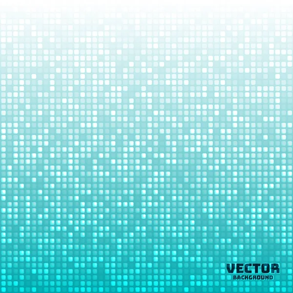 Vetor abstrato brilhante mosaico gradiente fundo luz azul — Vetor de Stock