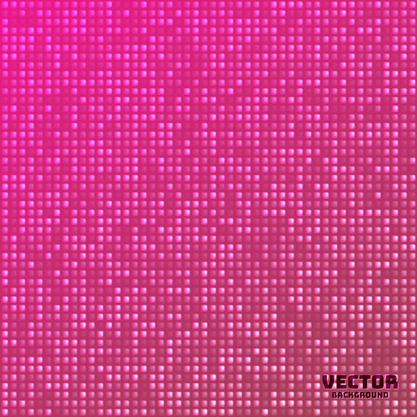 Vetor abstrato brilhante mosaico gradiente rosa fundo — Vetor de Stock