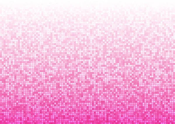 Vetor abstrato brilhante mosaico gradiente luz rosa fundo — Vetor de Stock