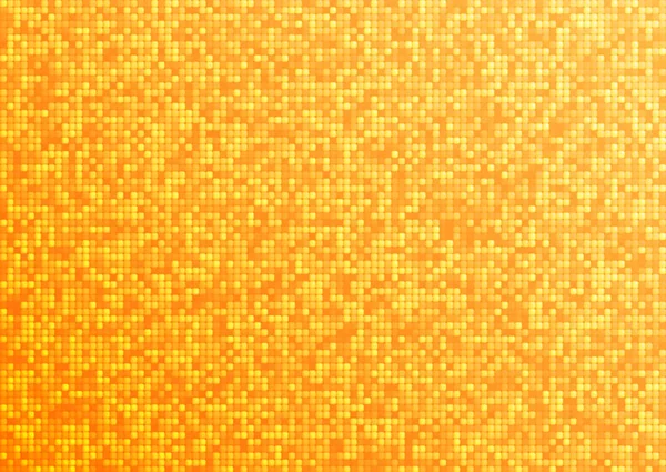 Vetor abstrato brilhante mosaico gradiente laranja fundo amarelo — Vetor de Stock