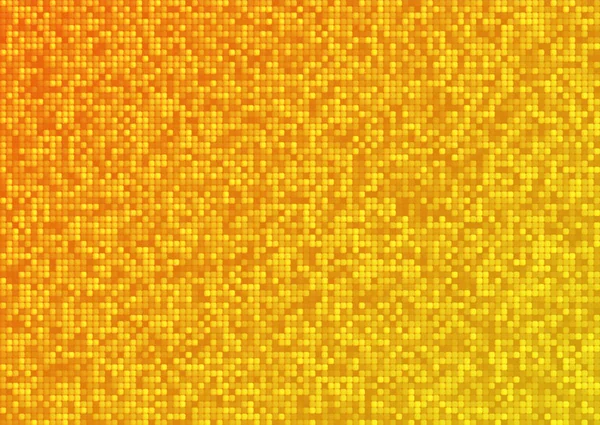 Vektor abstrakt hell Mosaik Farbverlauf orange gelb Hintergrund — Stockvektor