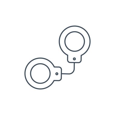 Doğrusal vektör simge kelepçe