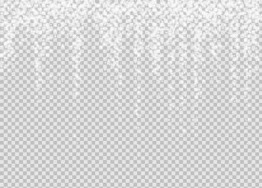 Düşen parlayan top şeffaf ışık efekti