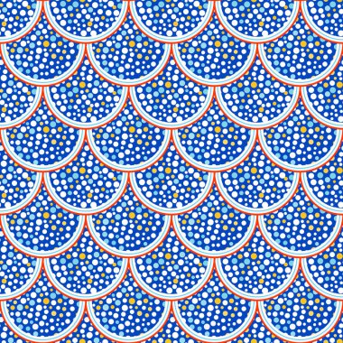 Noktalı mozaik seamless modeli.