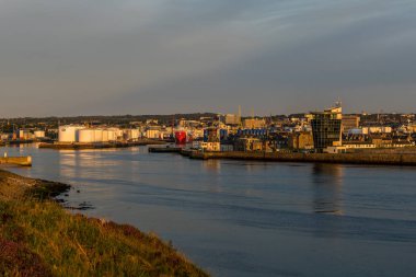 Aberdeen liman ve şehir.