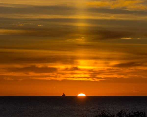 Aberdeen güneş doğarken.
