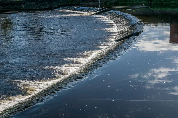 Río Ayr Weir — Foto de Stock