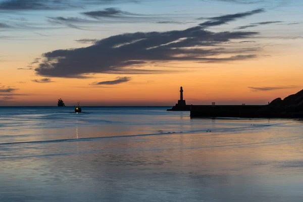 Estuario del porto di Aberdeen — Foto Stock